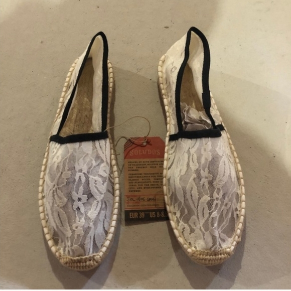 BNW Soludos Lace Espadrilles - Picture 2 of 4